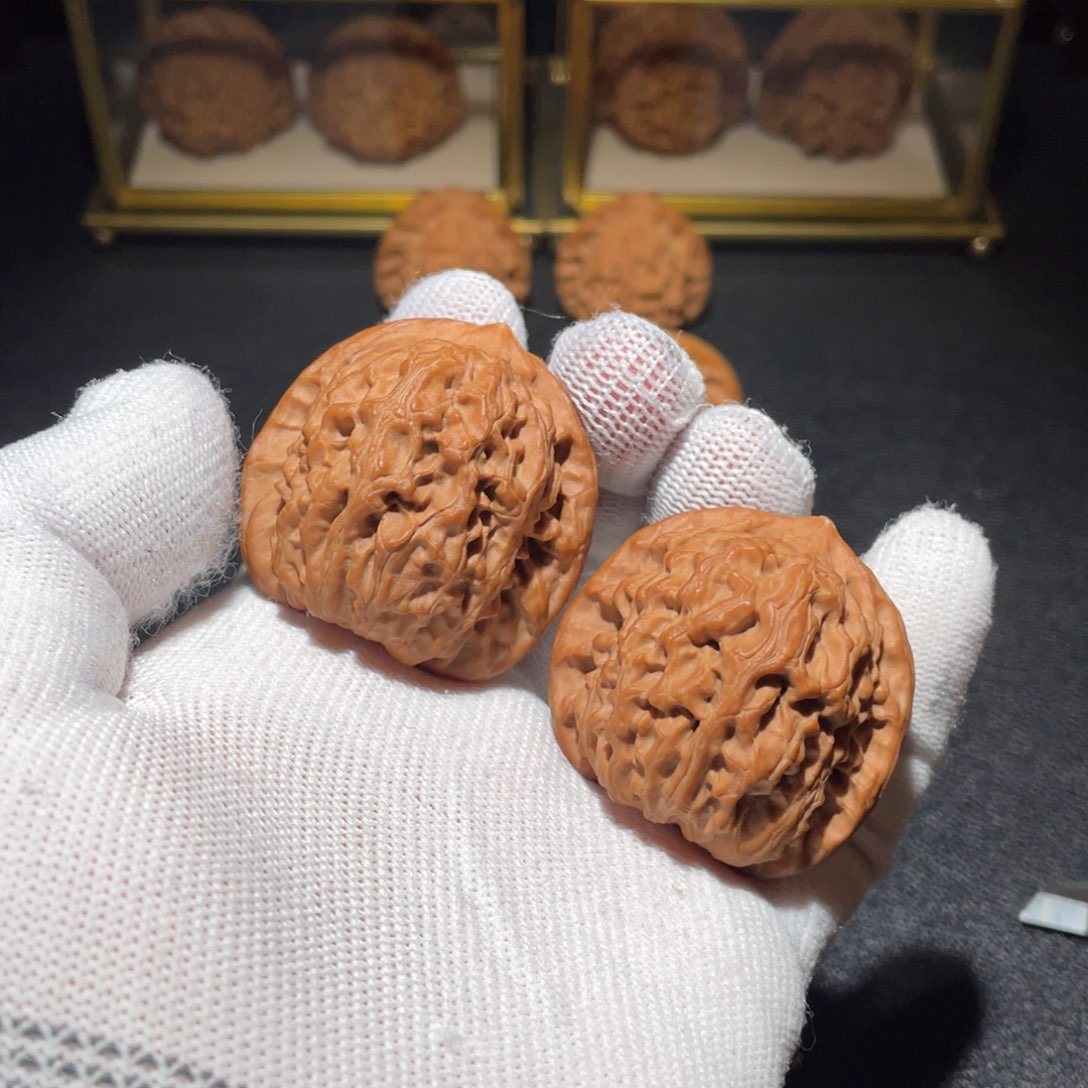 文玩核桃吊坠浮*41龙脉元宝（顺丰到付）