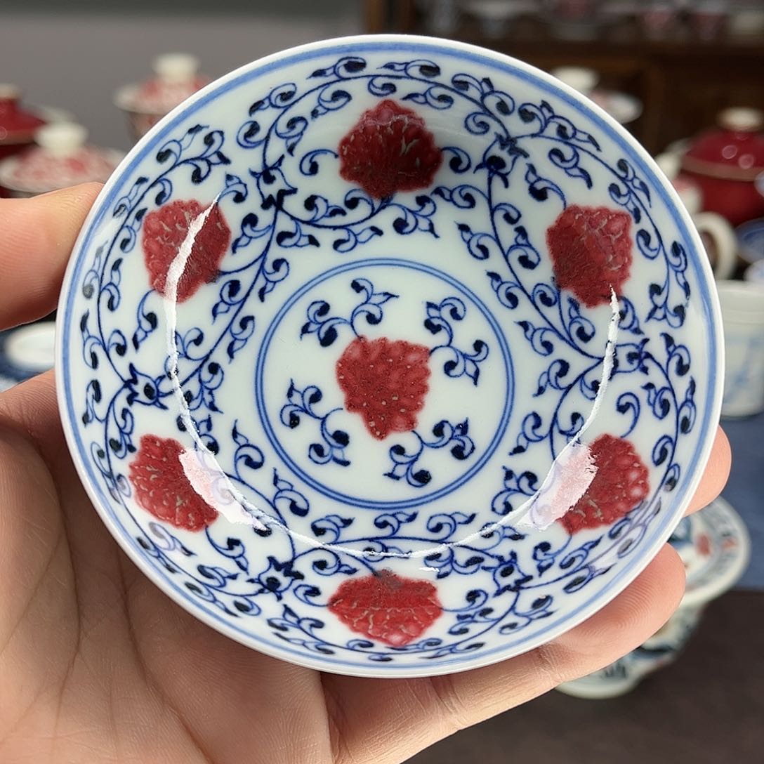 景德镇陶瓷青花釉里红
