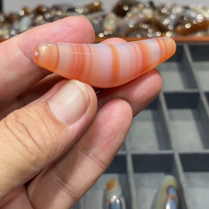 玛瑙/玉髓散珠_HEIMORI 天然天珠