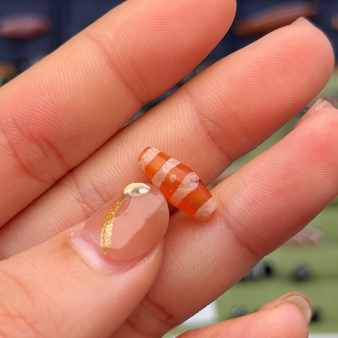 玛瑙/玉髓单珠未镶嵌