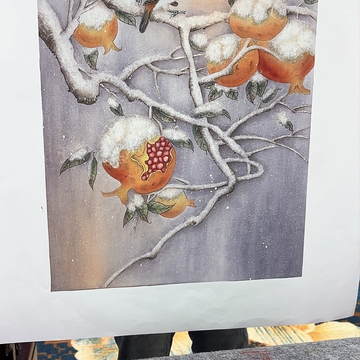 国画苏珊老师去伪存真原作