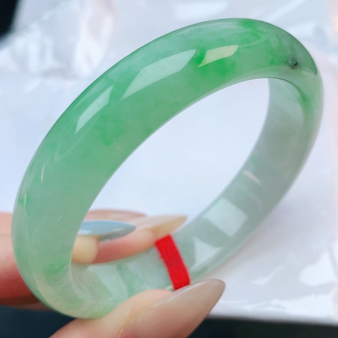 未镶嵌手镯翡翠53圈口882638