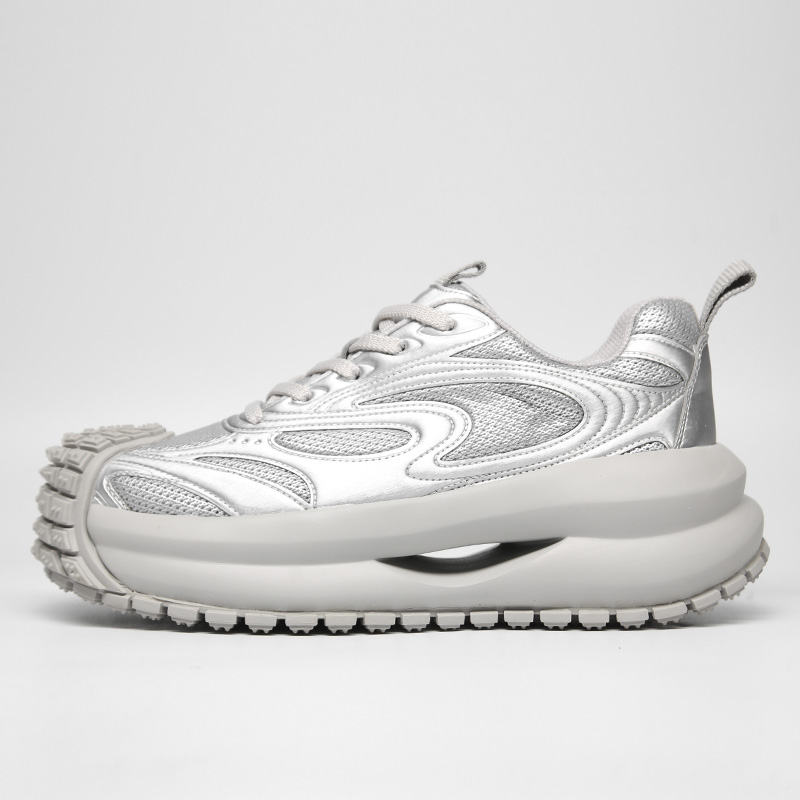 2917-新款机甲擦色老爹鞋透气百搭时尚男鞋休闲鞋（清仓默认微瑕）