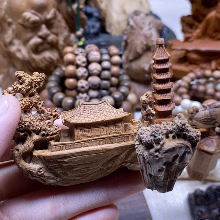 檀香木其他隐****园正区老山檀纯手工庭院