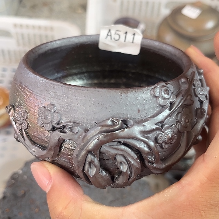 柴烧裸烧纯手工制作