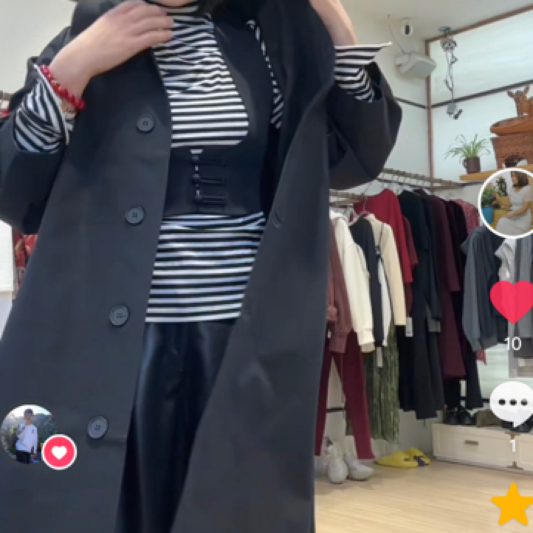 复古风轻奢气质收腰长款风衣外套显瘦百搭