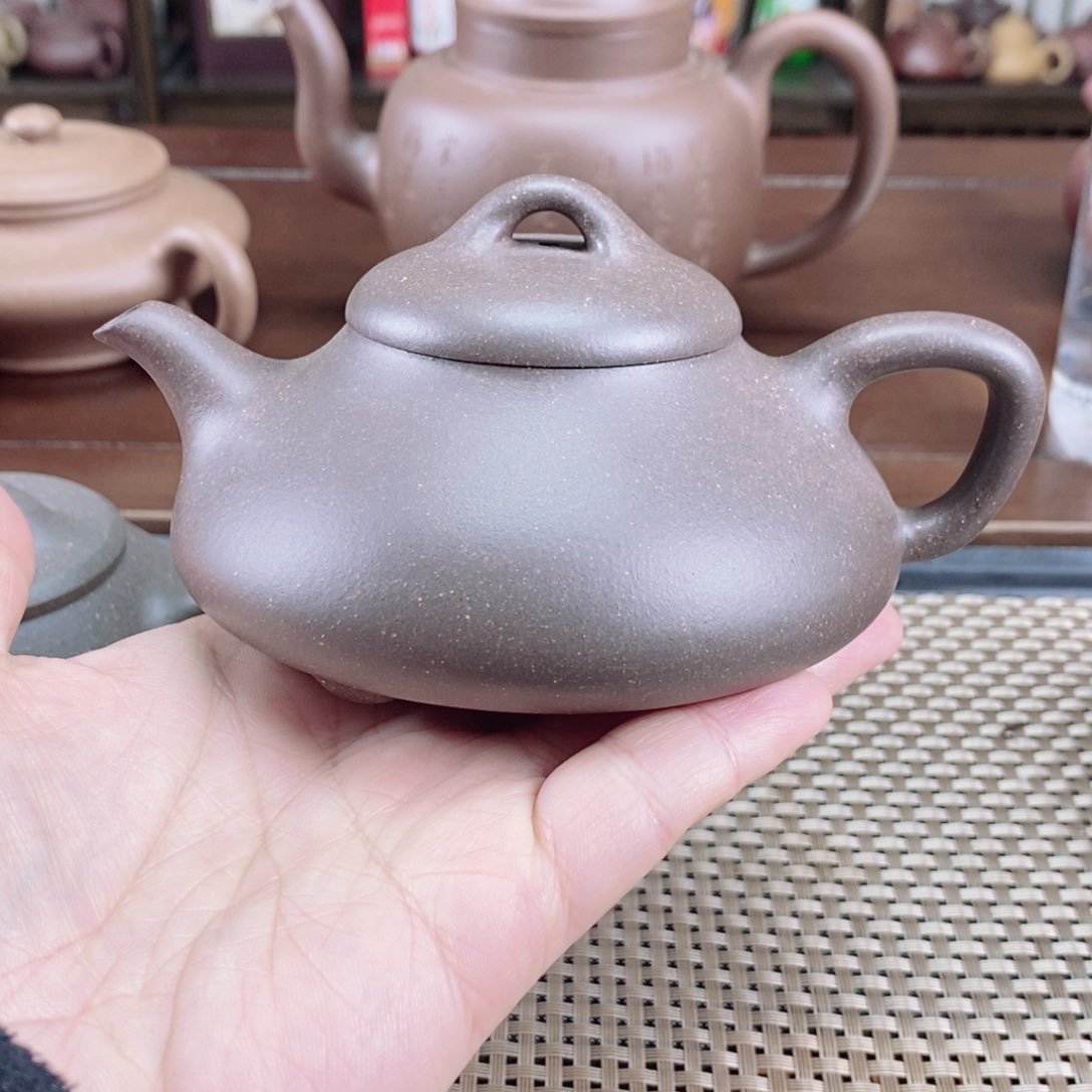 紫砂茶壶宜兴紫砂天青200c c