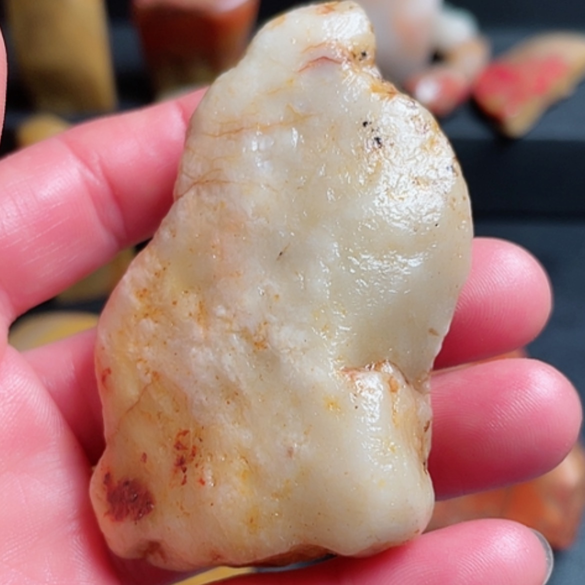 【闪购商品】昌化石用****3昌化白田石