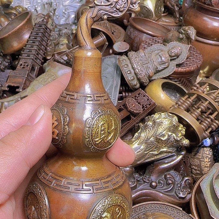 铜器办公室茶室摆件