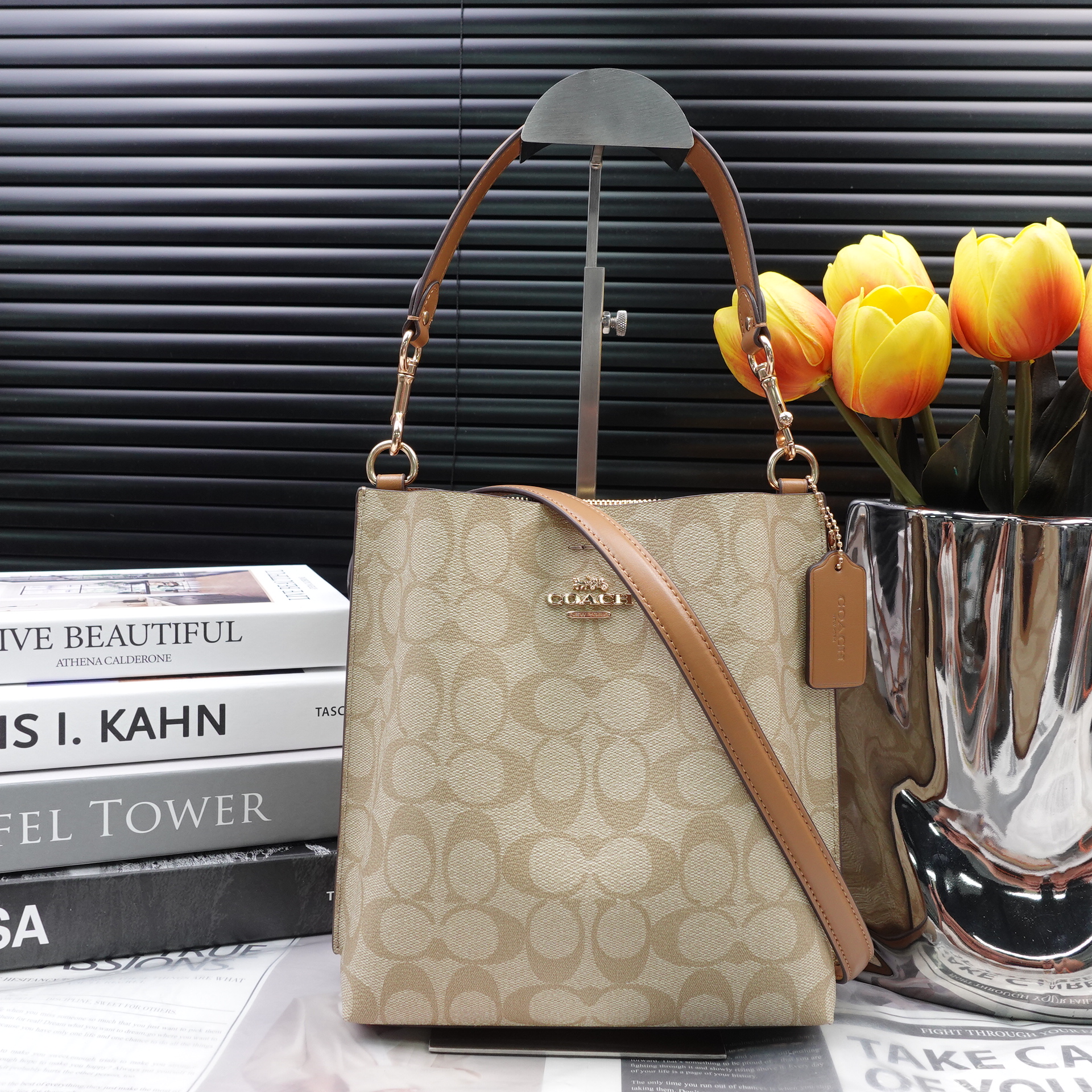 95新 COACH/蔻驰 单肩包/T20230176