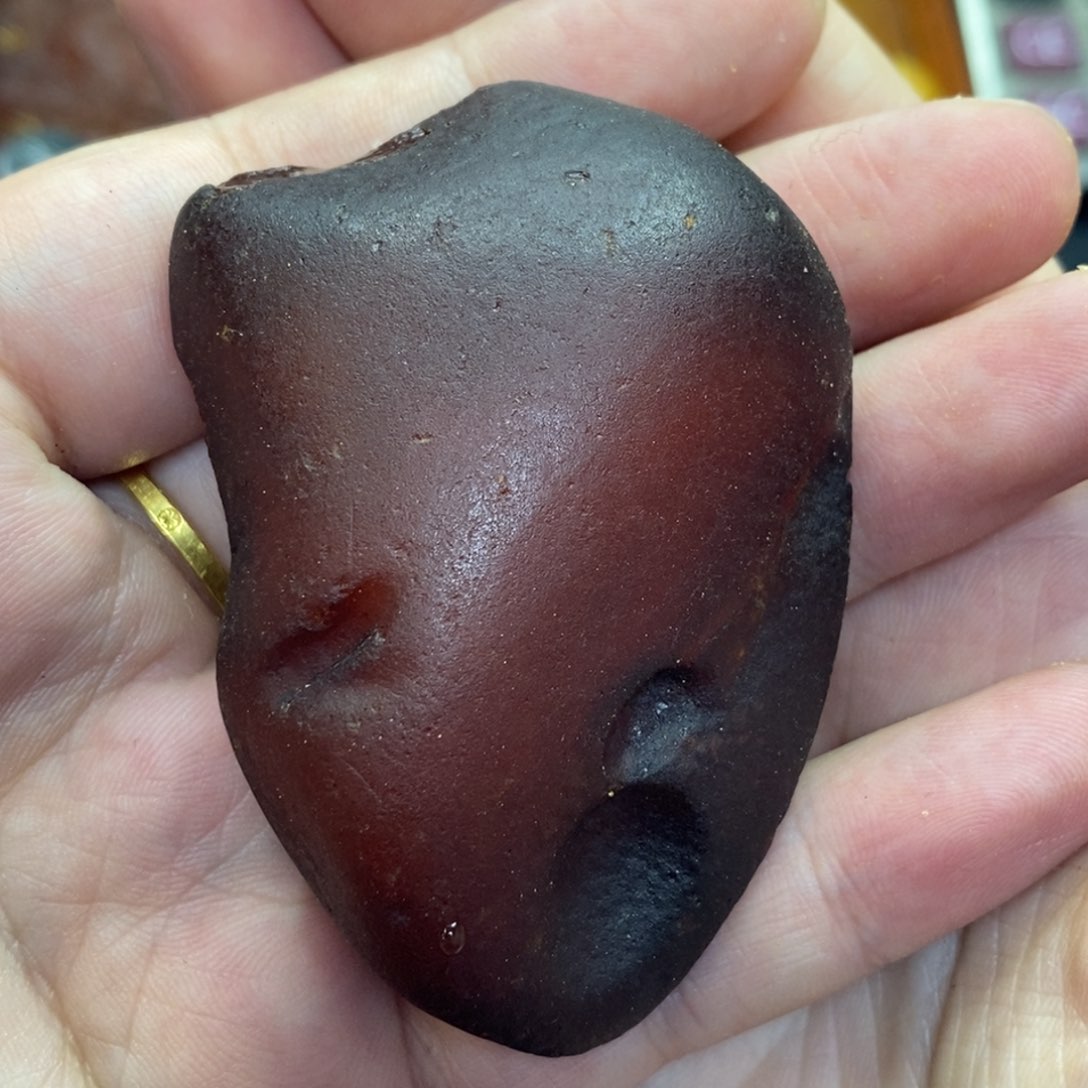 定制琥珀未镶嵌曼*罗唐