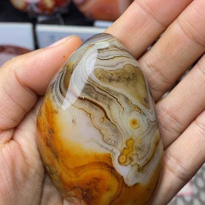 原***野玛瑙/玉髓未镶嵌原石