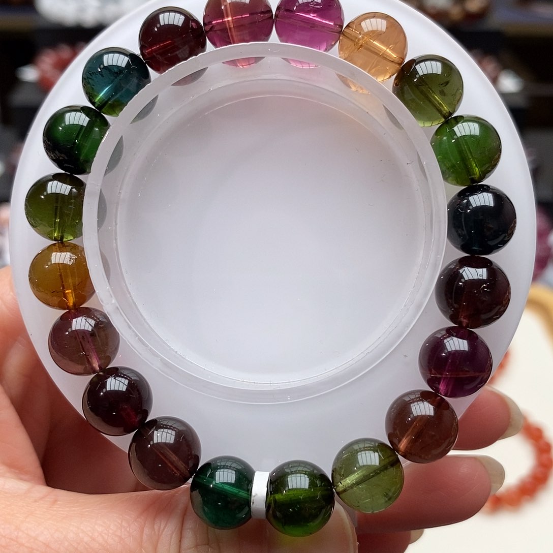 碧玺手链未镶嵌手链