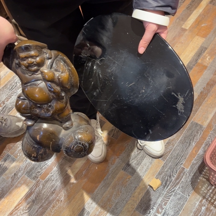 紫砂茶案动**乐拼接的设计