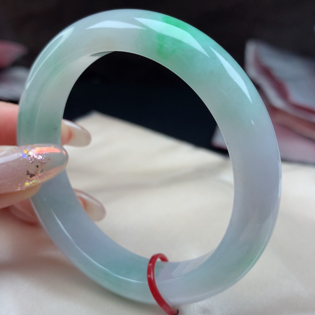 翡翠未镶嵌手镯用****896755，