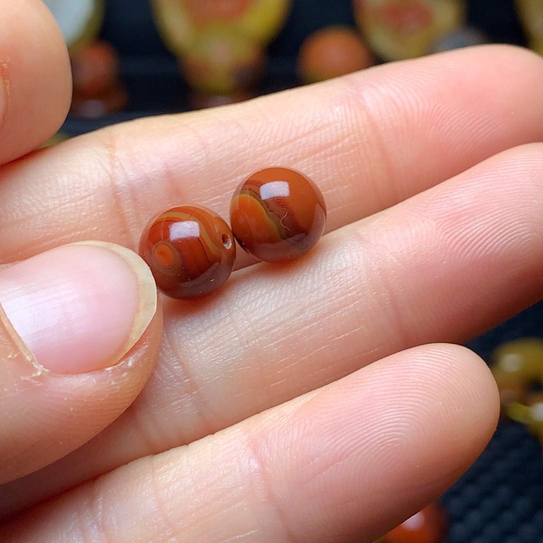 好****玛瑙/玉髓未镶嵌宣化上古战国红