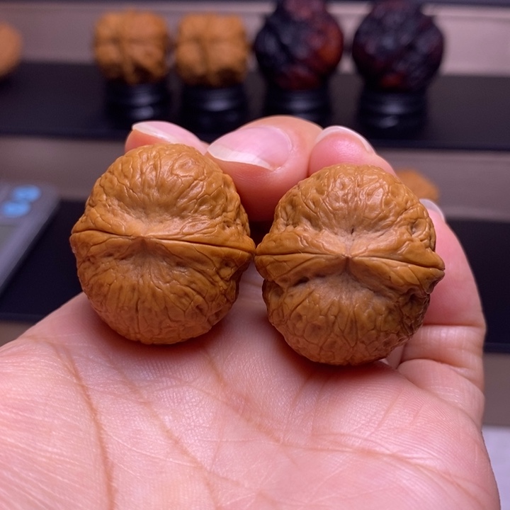 把件文玩核桃粗筋钢蛋29