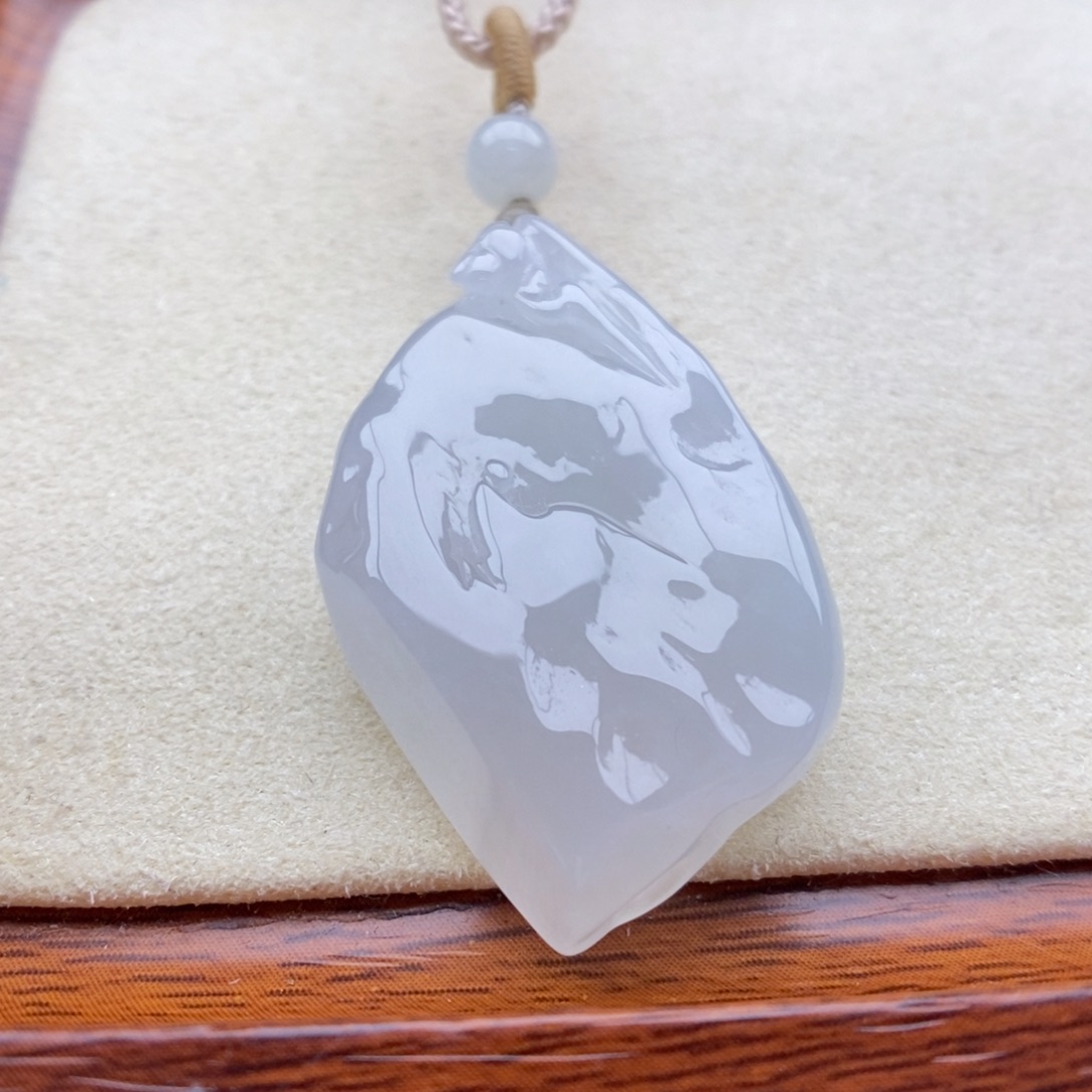 翡翠未镶嵌颈饰吊坠21