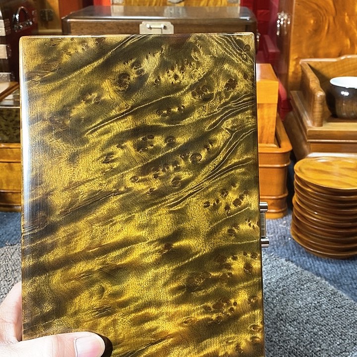 金丝楠阴沉木首饰盒