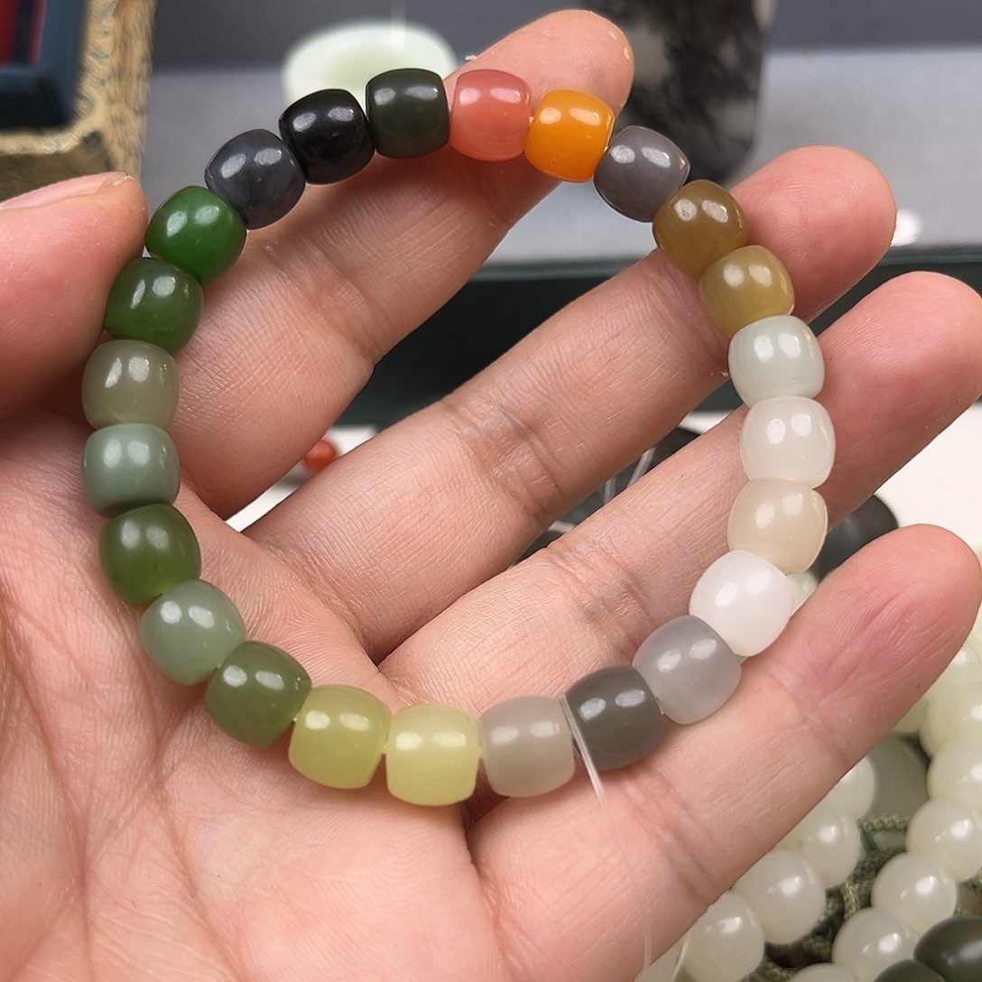 和田玉手链未镶嵌