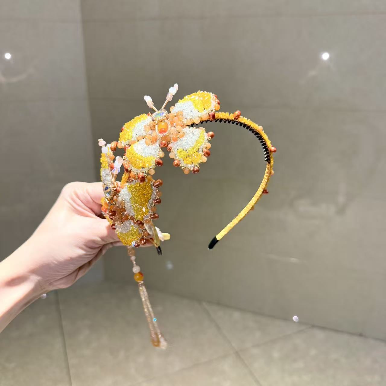 【莫奈海之星】敦煌幻影系列发箍设计优雅经典款