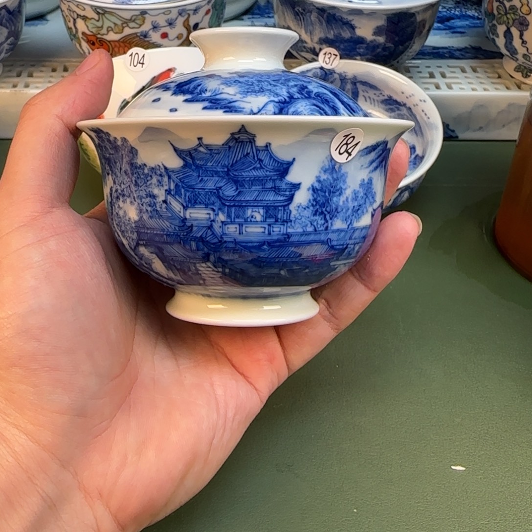 彦祖纯手工手绘茶具184