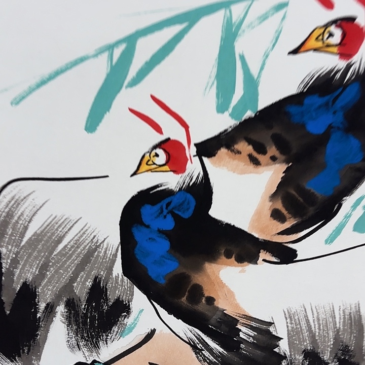 国画张俊波老师出书原作