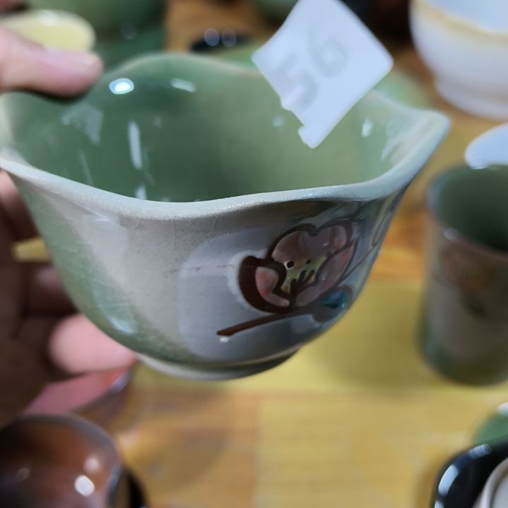 我***A瓷片磁州窑五厂陶瓷壶碗杯盘