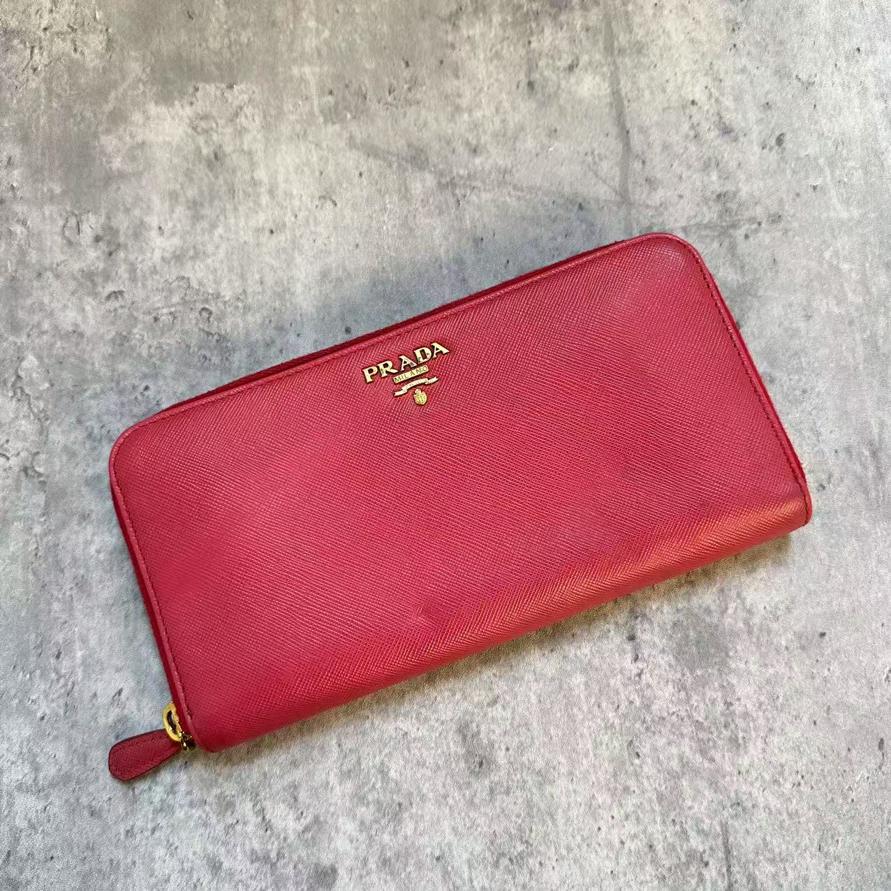 95新 Prada/普拉达 乱乱子中古/女士/钱包/107858