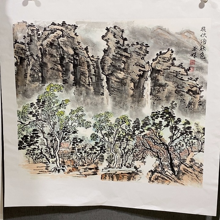 国画手写手绘作品501