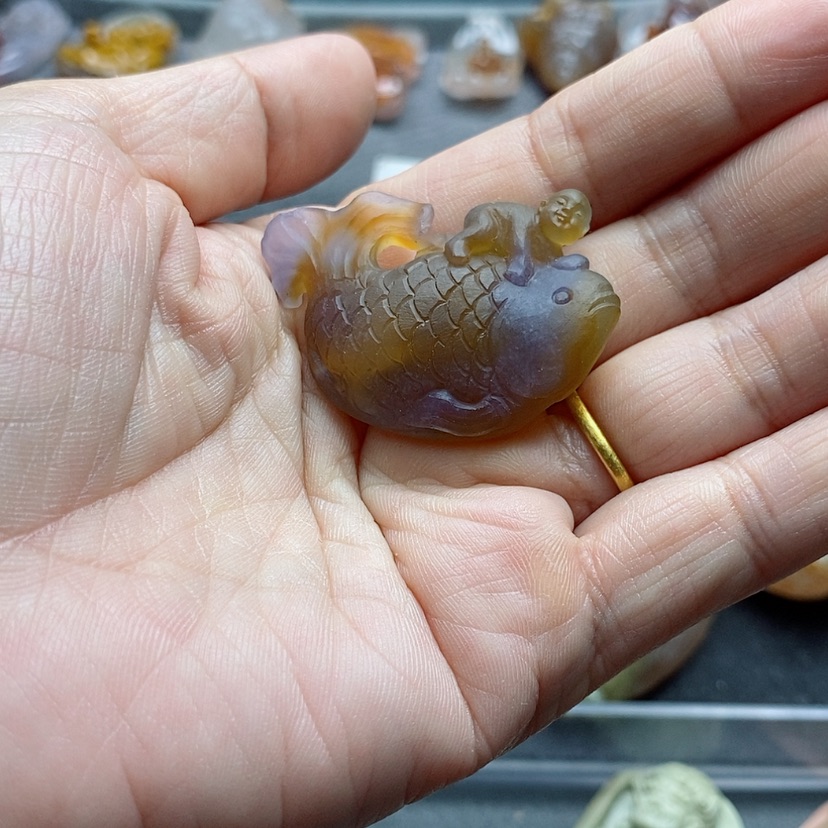 【闪购商品】未镶嵌吊坠定制玛瑙