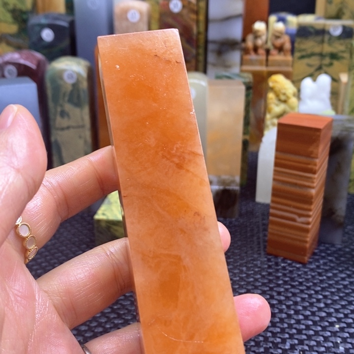 四川石老*青田石印章石