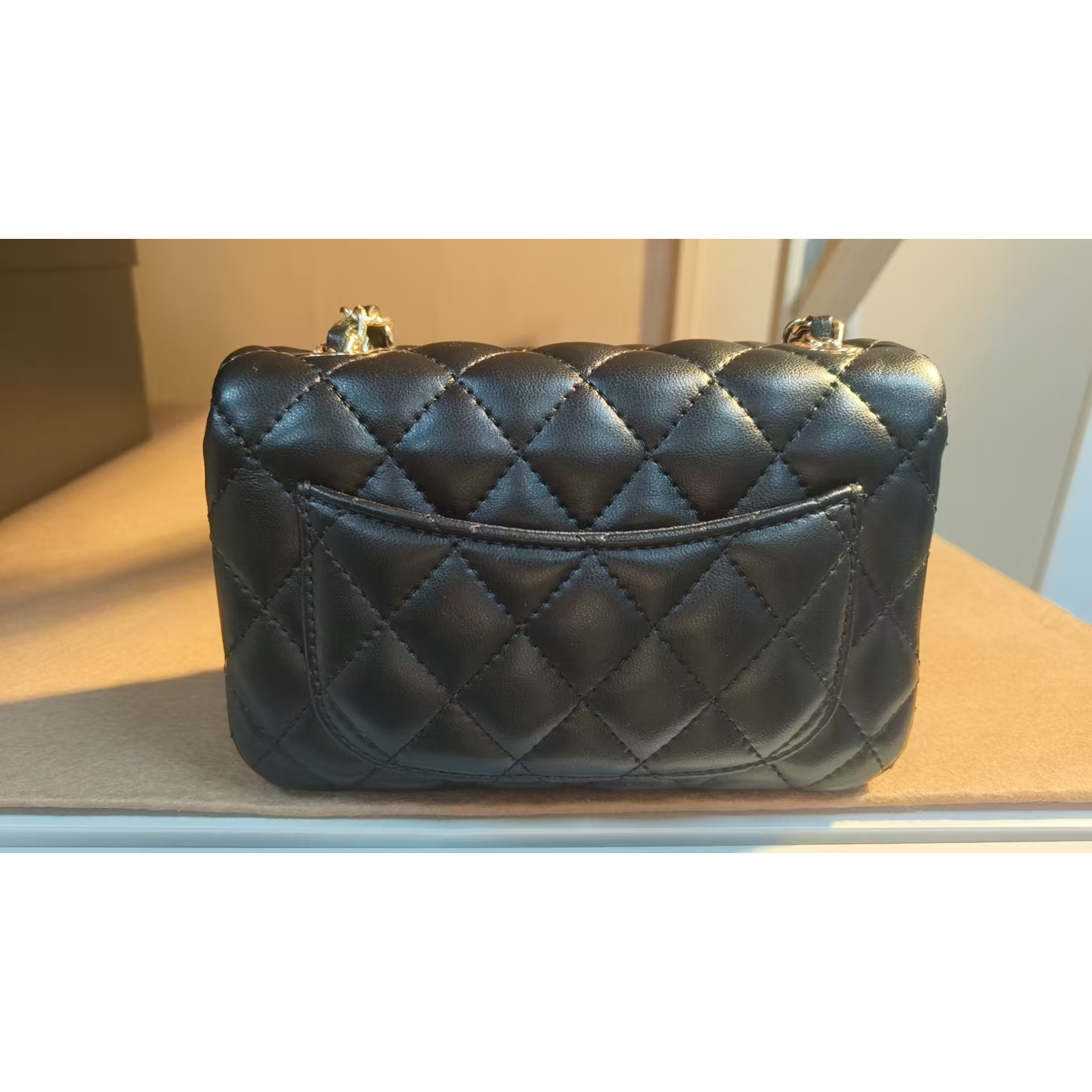 合金莫桑石项链 TOLEX2025新款手工时尚百搭链条f黑色22cm