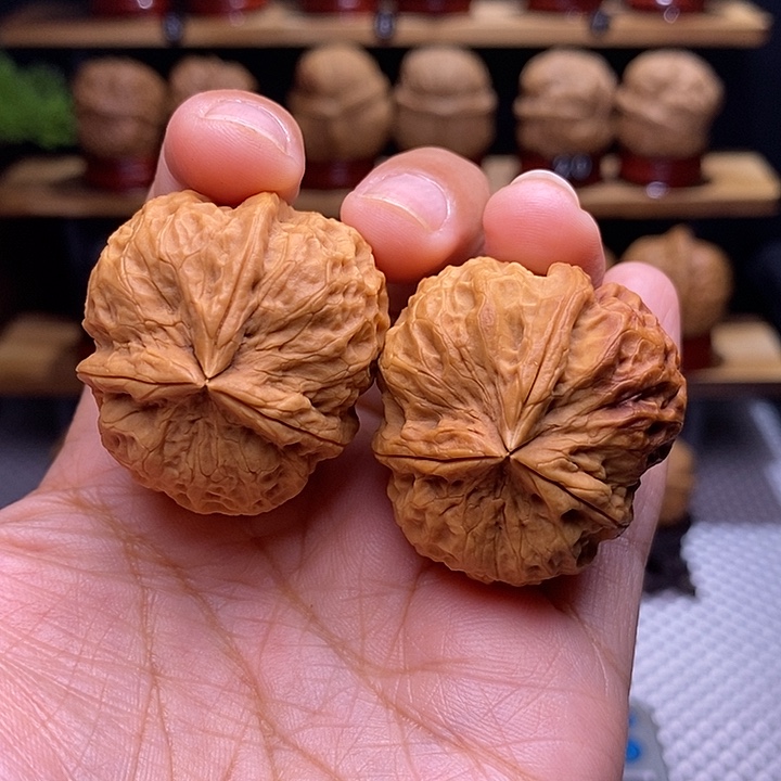 文玩核桃吊坠丁*山奇三棱2