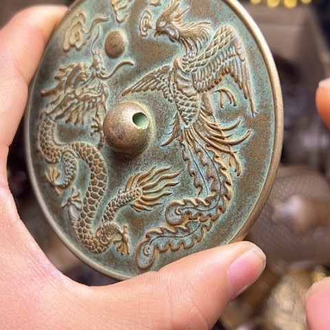 铜制文玩把玩物件