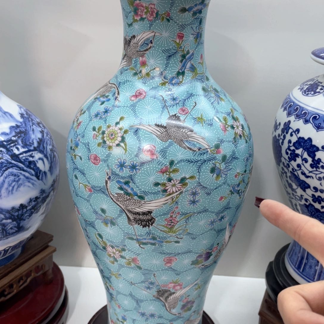 摆件景德镇陶瓷现代工艺品摆件