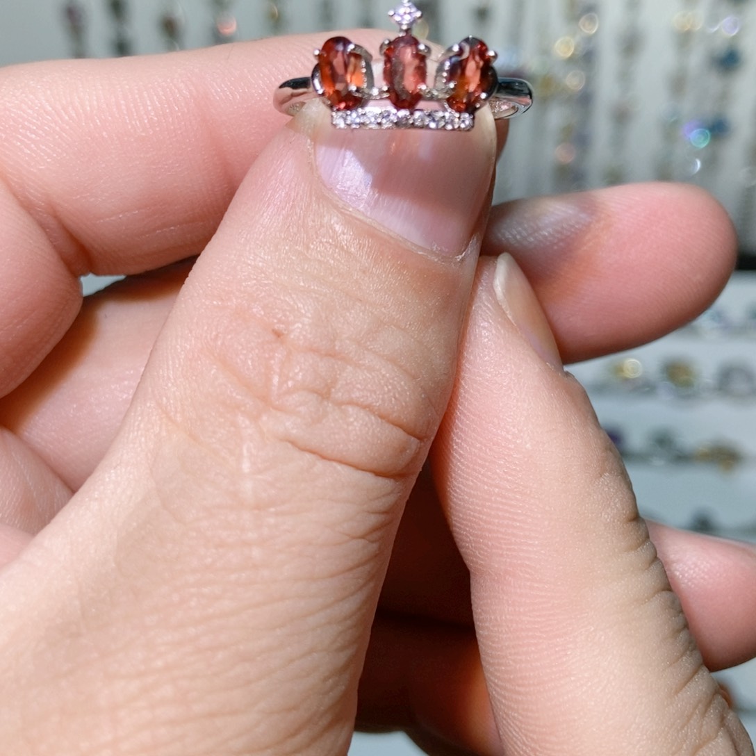 紫晶珠宝半成品银S925镶嵌