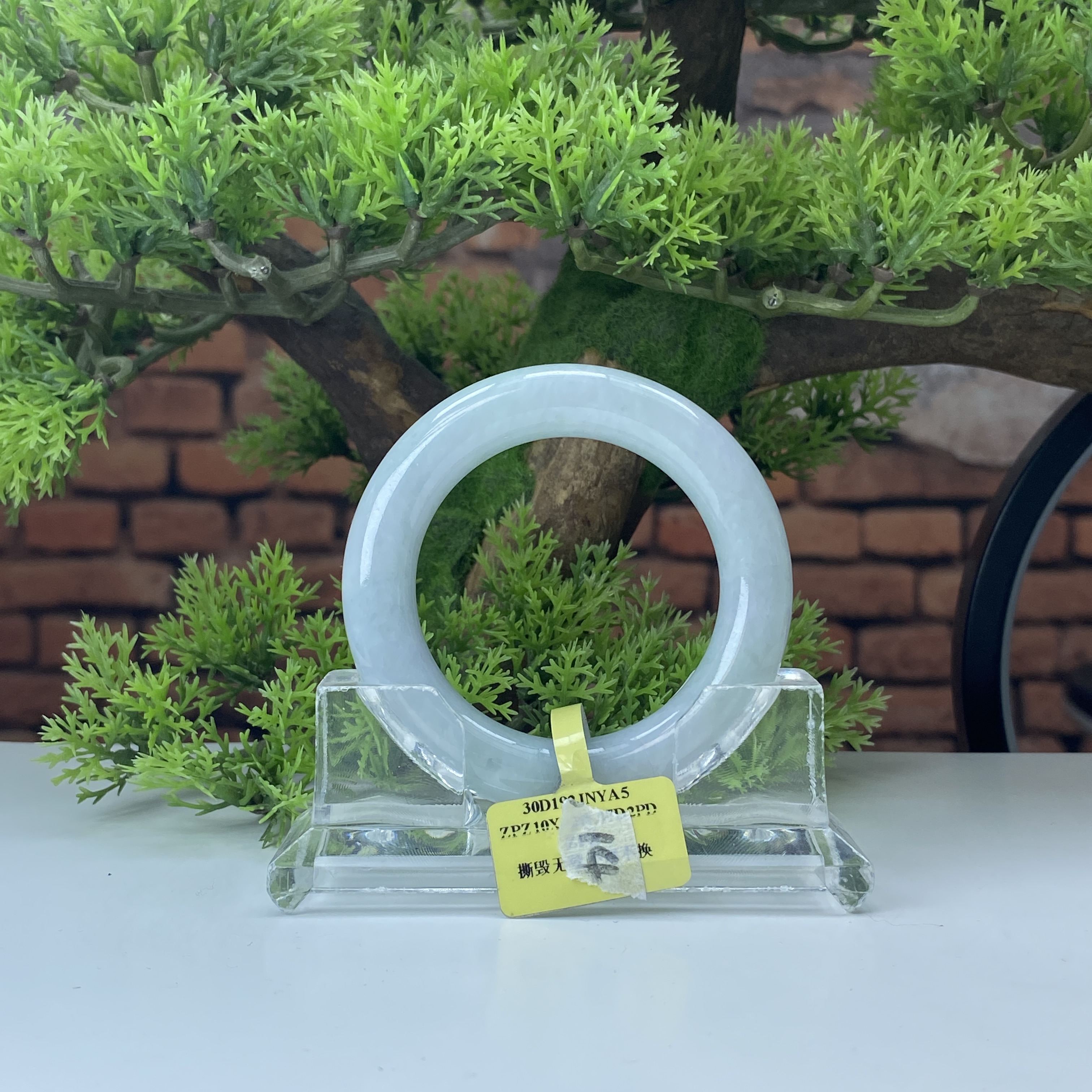 51.3【刀客砍价王】燕子-天然缅甸A货翡翠手镯(微瑕)  H14