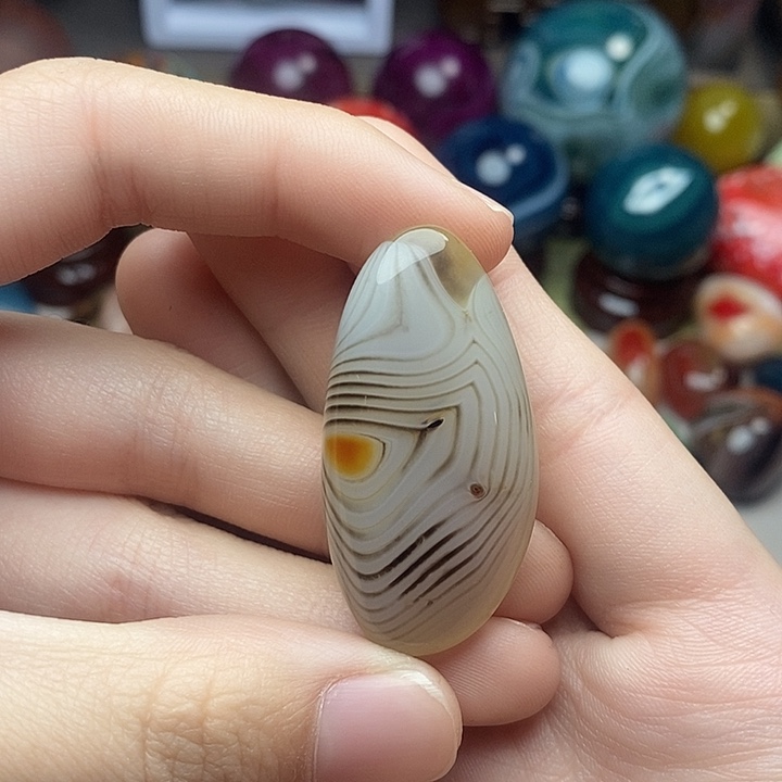 玛瑙/玉髓未镶嵌吊坠(不含链)