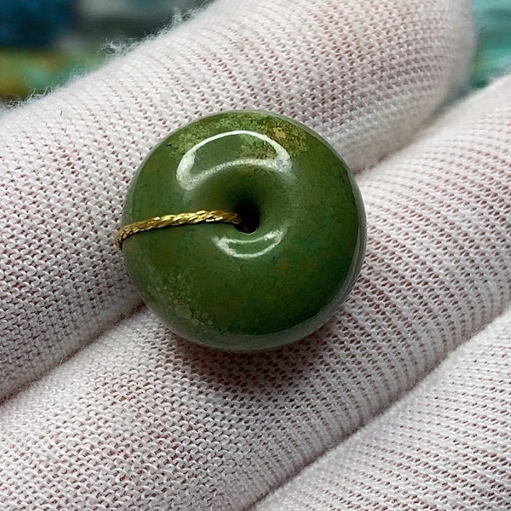 绿松石未镶嵌天然原矿 地大质检