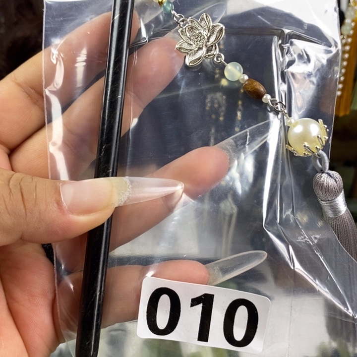 未镶嵌蛇纹石玉发饰
