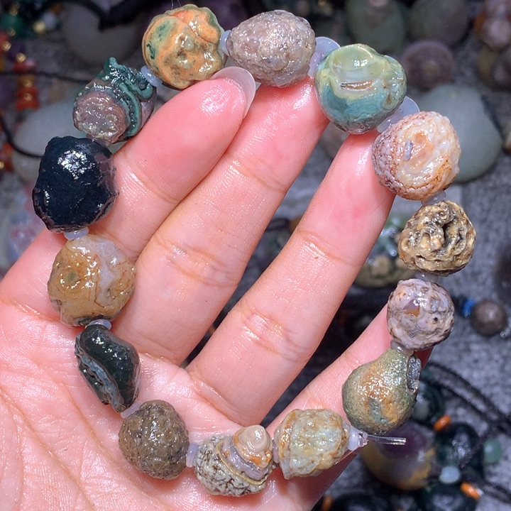 玛瑙/玉髓珠宝半成品未镶嵌