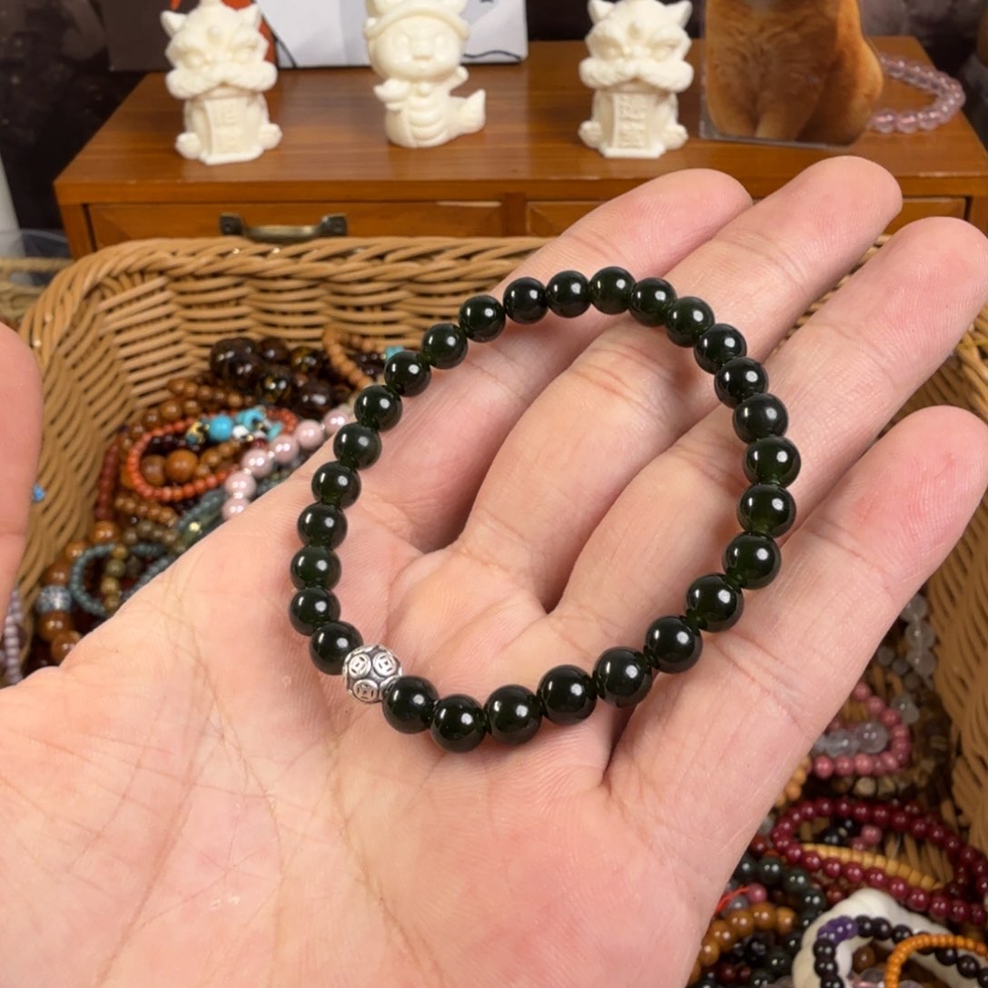 和田玉（糖玉）手链未镶嵌