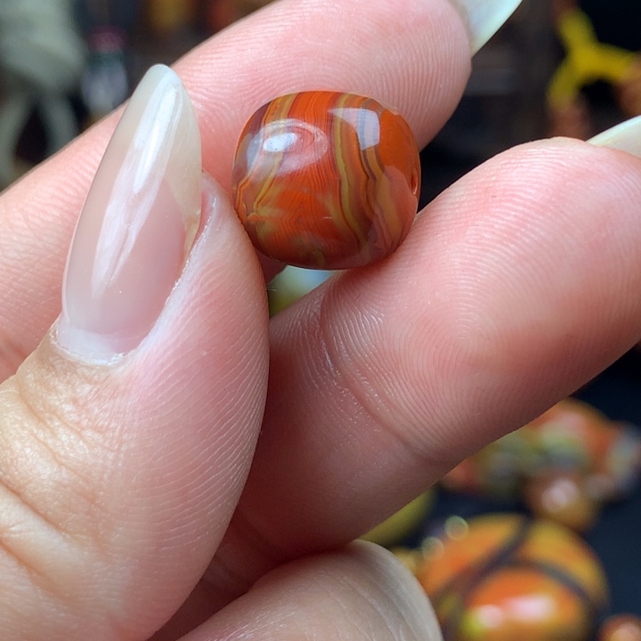 玛瑙/玉髓珠未镶嵌东*