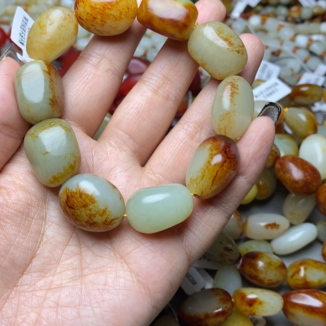 和田玉手链未镶嵌聖**生