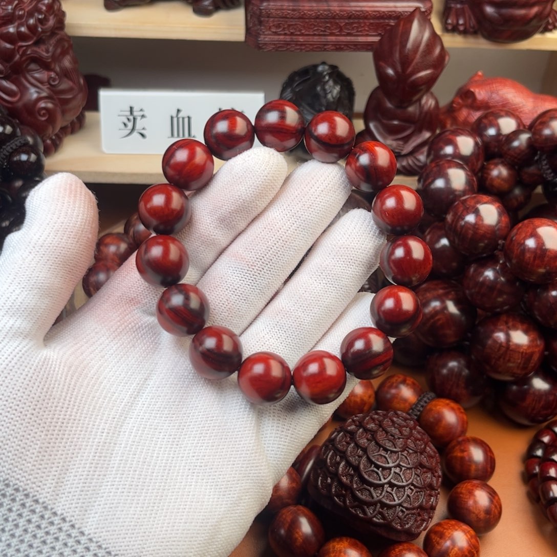 染料紫檀（血檀）1.5山水画黑线-多样性发其一