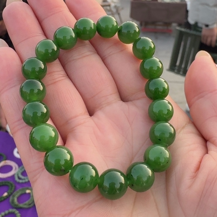 和田玉未镶嵌颈饰卡10杨