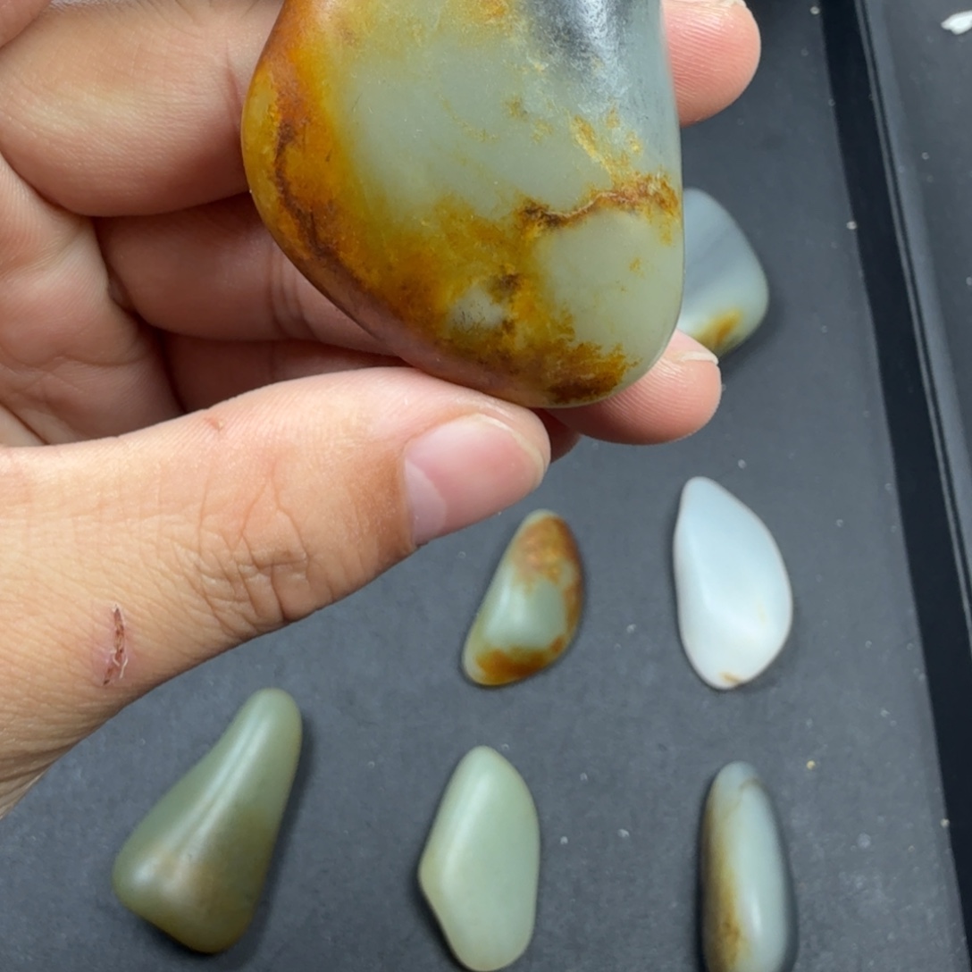 快***6和田玉（糖玉）未镶嵌挂件