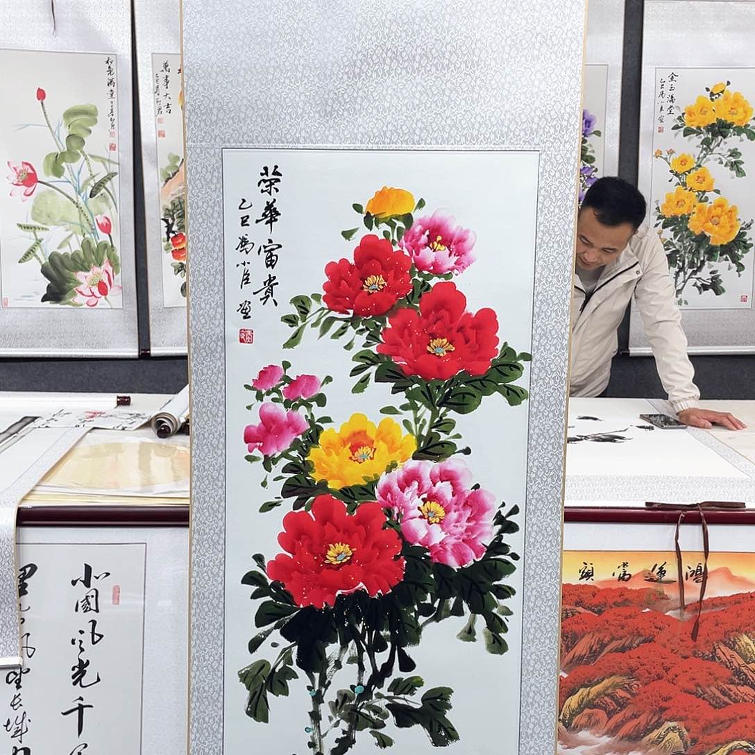 国画手写手绘书画作品