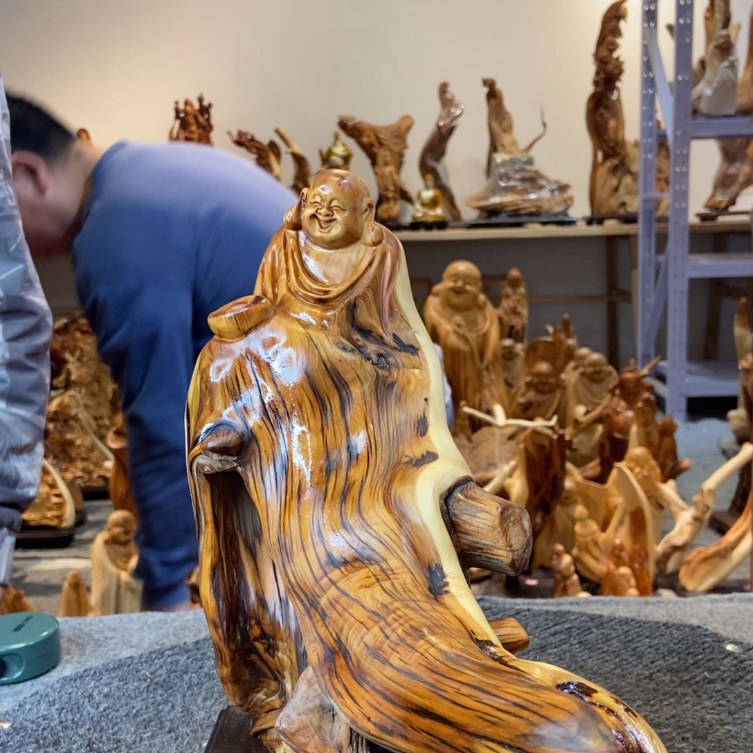 柏木（崖柏）太行崖柏根雕摆件